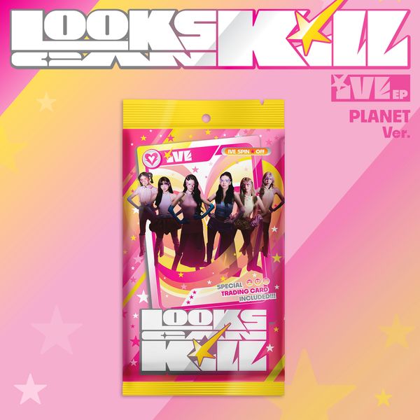 IVE EP ALBUM [LOOKS CAN KILL] (PLANET VER.) (LIMITED EDITION) (RANDOM VER.)