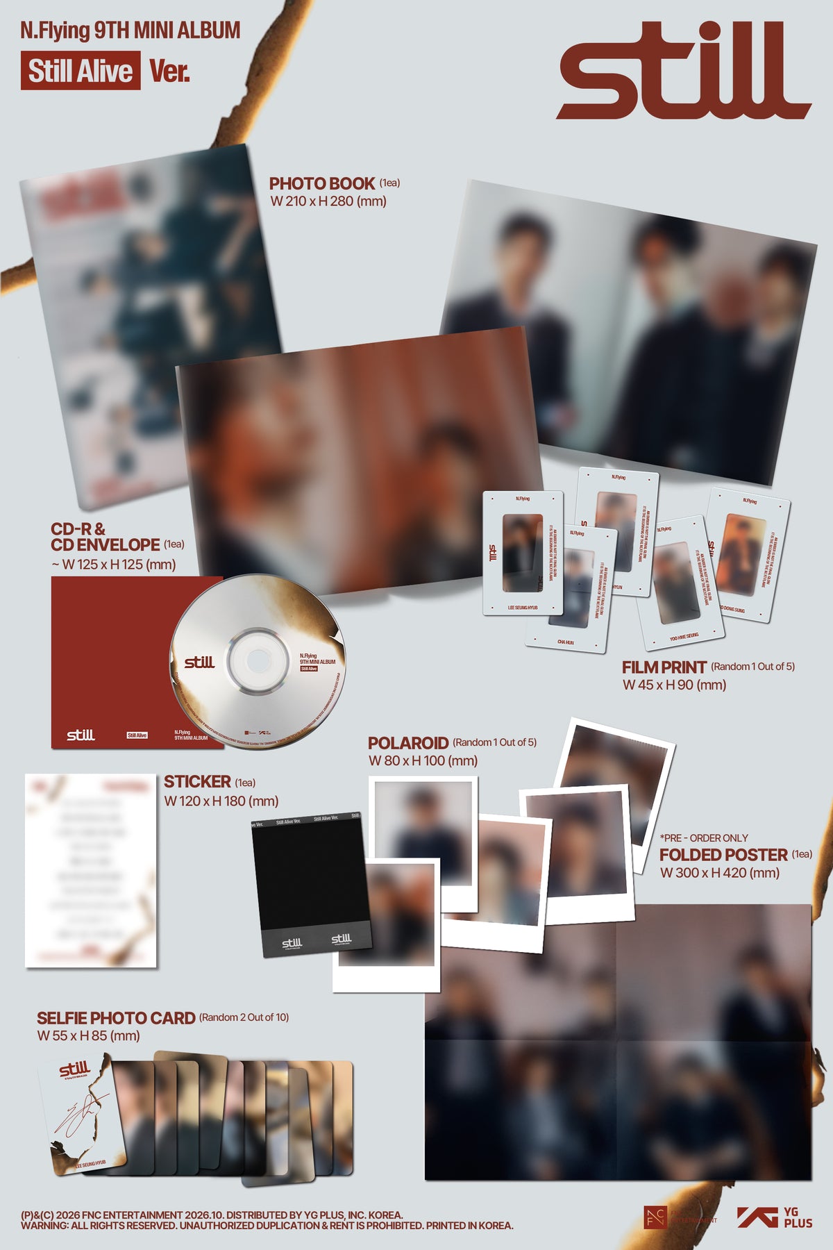 N.FLYING 9TH MINI ALBUM [STILL] (PHOTOBOOK VER.)
