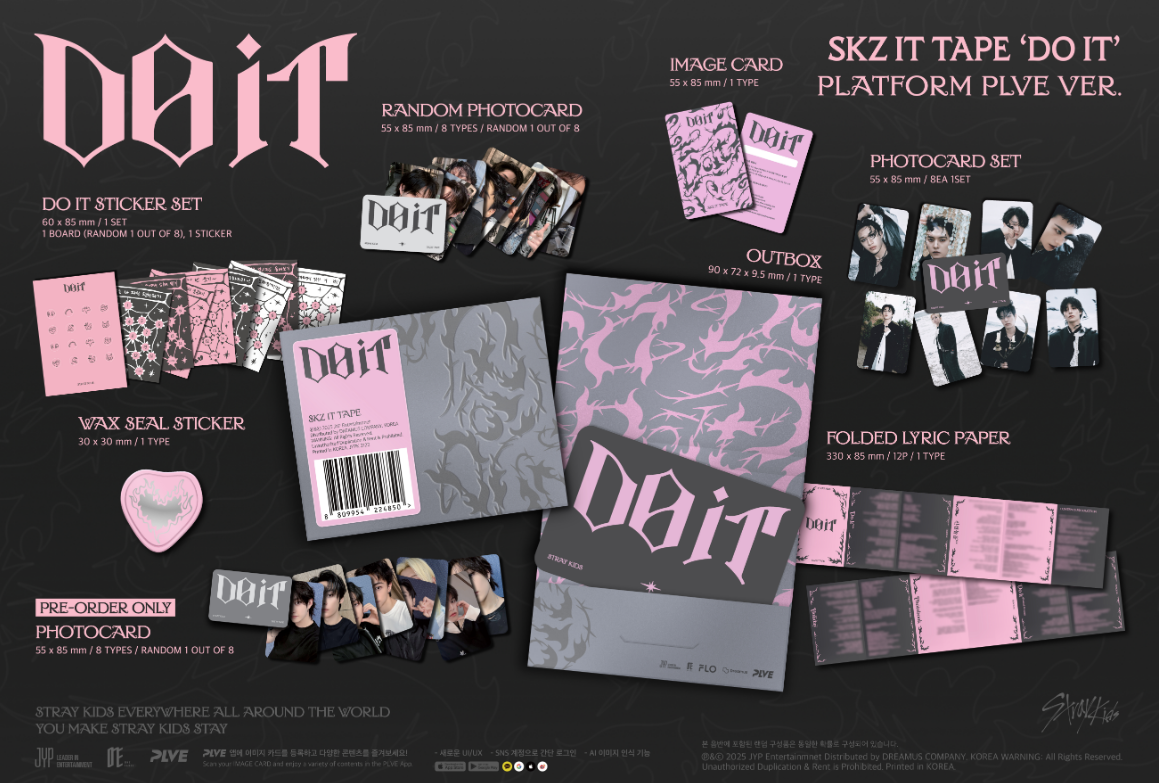 STRAY KIDS SKZ IT TAPE [DO IT] (PLATFORM PLVE VER.)