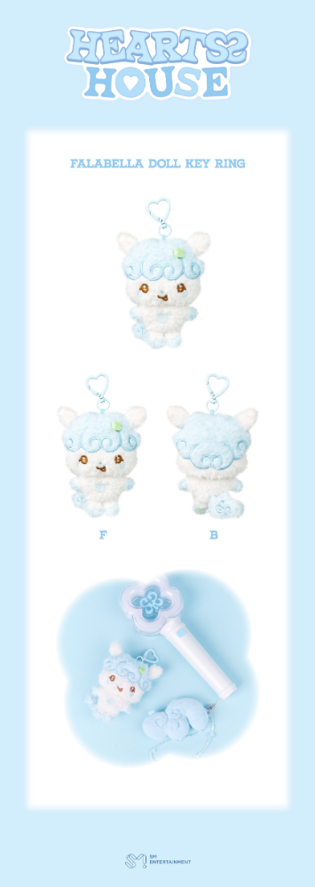 HEARTS2HEARTS CHARACTER DOLL KEY RING [FANMEETING 'HEARTS 2 HOUSE' MD]