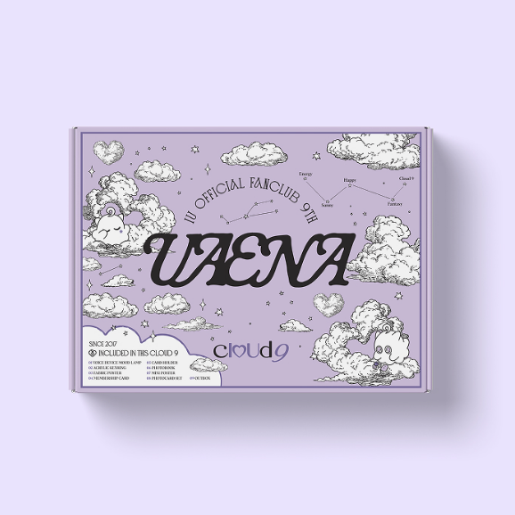 IU OFFICIAL FANCLUB KIT <UAENA> 9TH FAN KIT