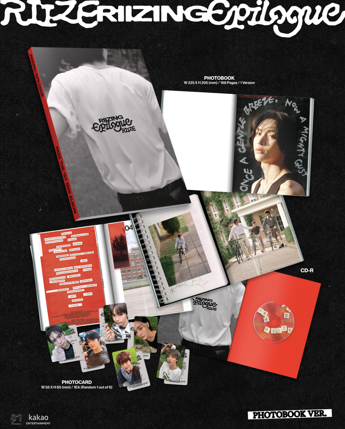 RIIZE 1ST MINI ALBUM [RIIZING : EPILOGUE] (PHOTOBOOK VER.)
