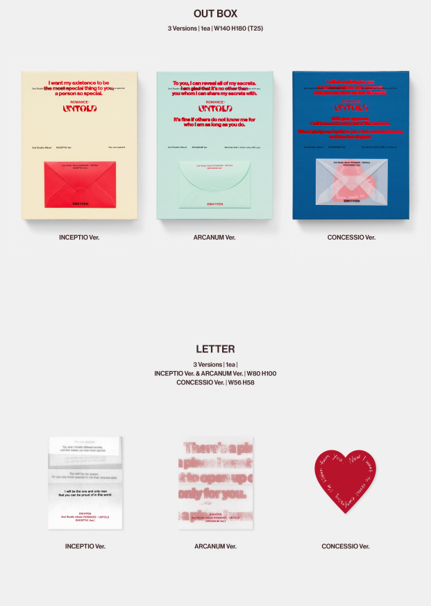 ENHYPEN 2ND ALBUM [ROMANCE : UNTOLD] (PHOTOBOOK VER.)