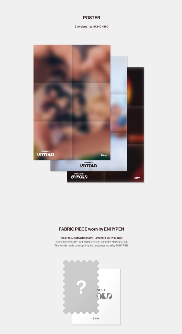 ENHYPEN 2ND ALBUM [ROMANCE : UNTOLD] (PHOTOBOOK VER.)
