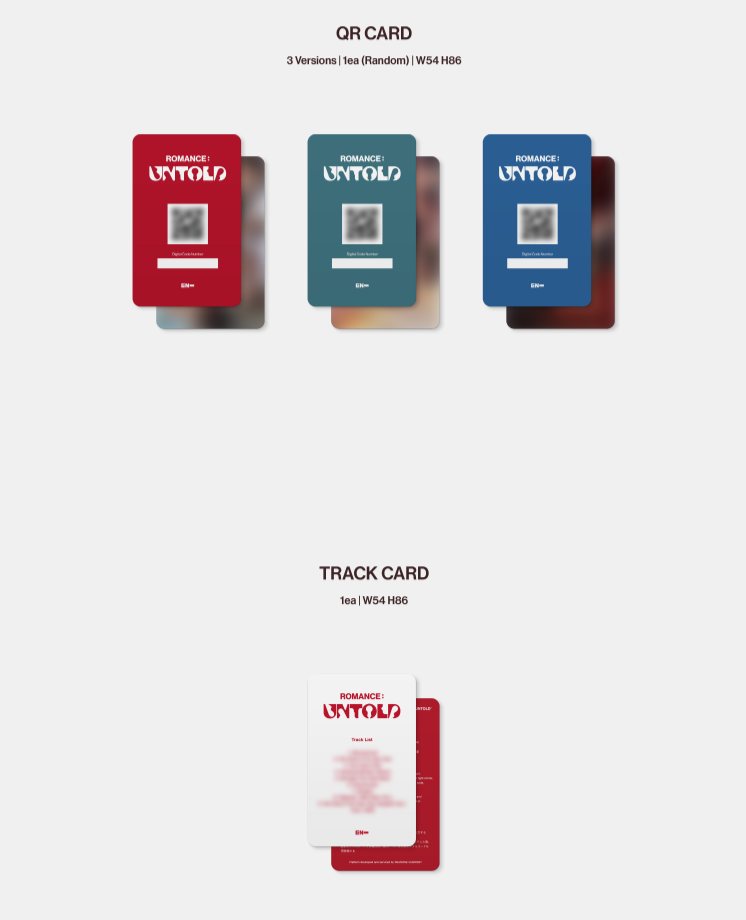 ENHYPEN 2ND ALBUM [ROMANCE : UNTOLD] (WEVERSE ALBUMS VER.)