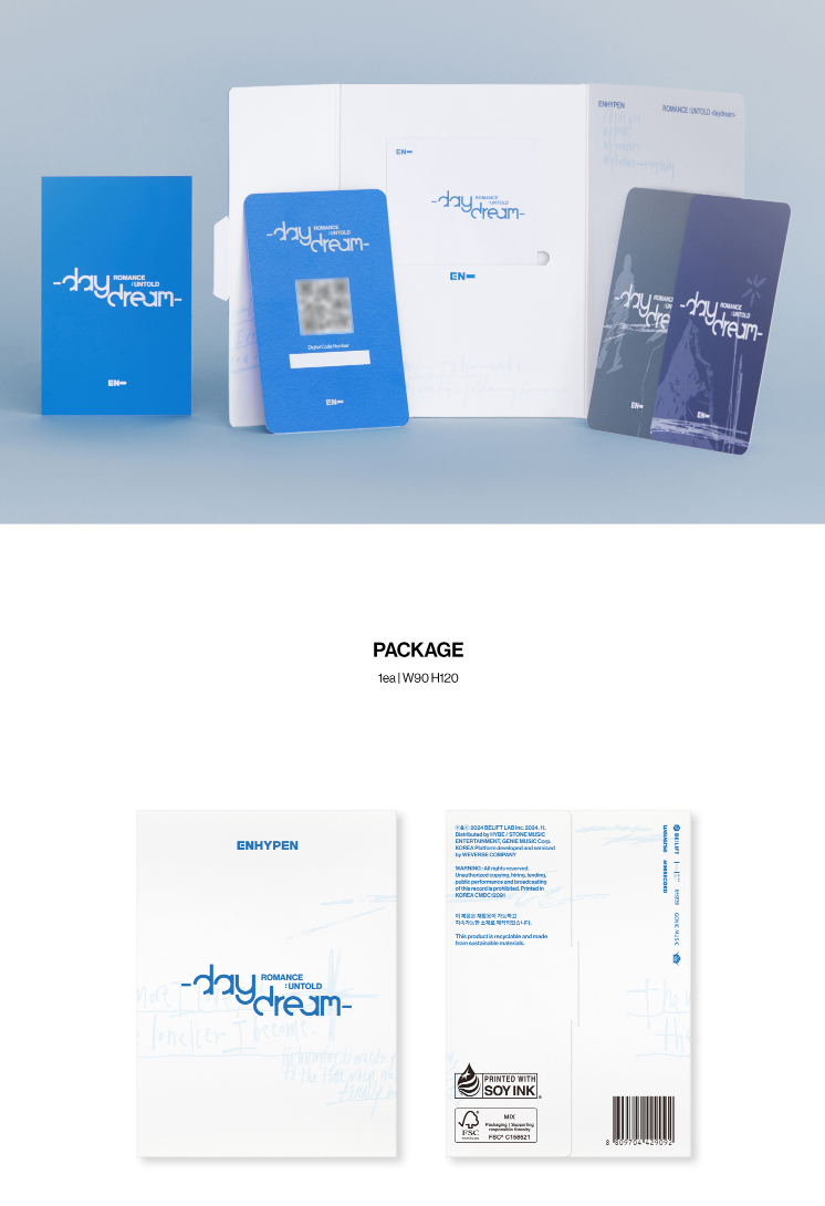 ENHYPEN 2ND ALBUM [ROMANCE : UNTOLD - DAYDREAM] (WEVERSE ALBUMS VER.)