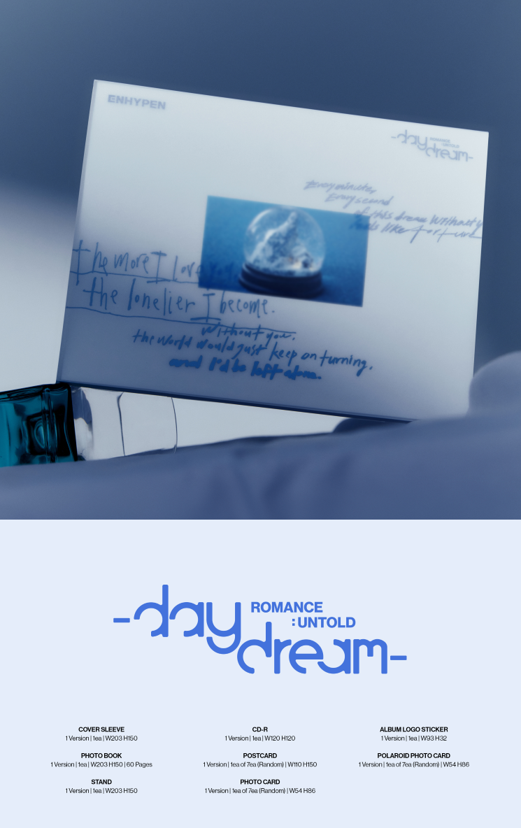 ENHYPEN 2ND ALBUM REPACKAGE [ROMANCE : UNTOLD - DAYDREAM] (JAPAN EDITION)