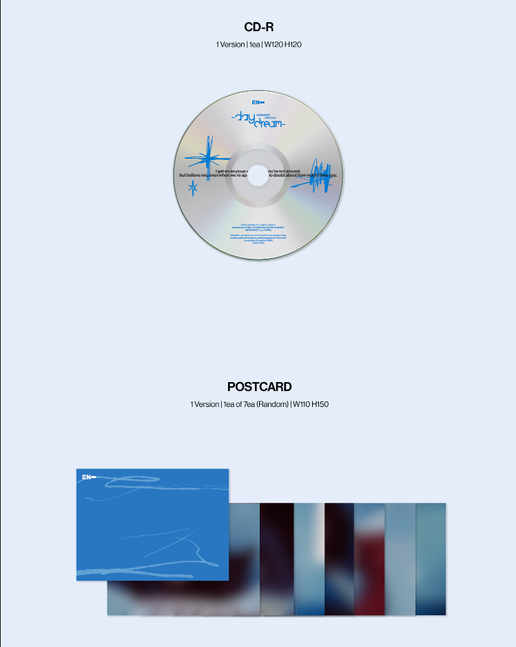ENHYPEN 2ND ALBUM REPACKAGE [ROMANCE : UNTOLD - DAYDREAM] (JAPAN EDITION)