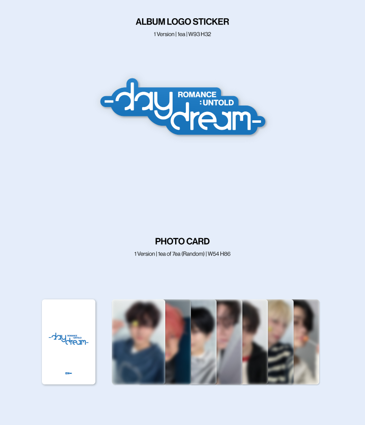 ENHYPEN 2ND ALBUM REPACKAGE [ROMANCE : UNTOLD - DAYDREAM] (JAPAN EDITION)