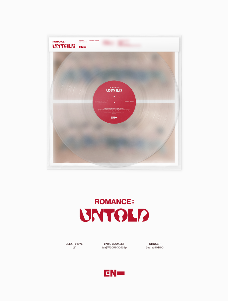 ENHYPEN 2ND ALBUM [ROMANCE : UNTOLD] (VINYL)