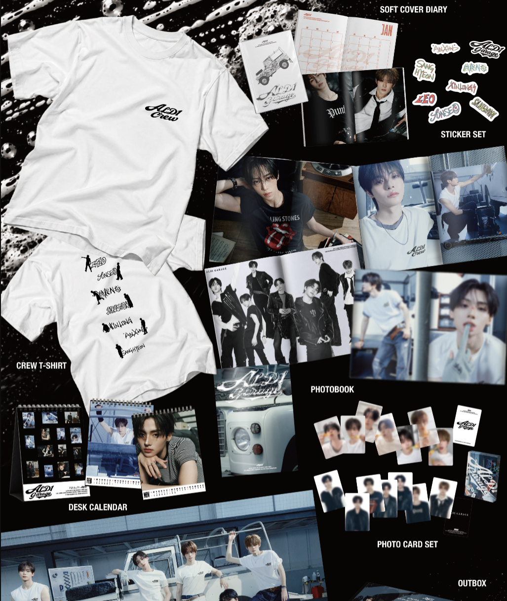 ALPHA DRIVE ONE 2027 SEASON'S GREETINGS [ALD1 GARAGE (T-SHIRT VER.)]