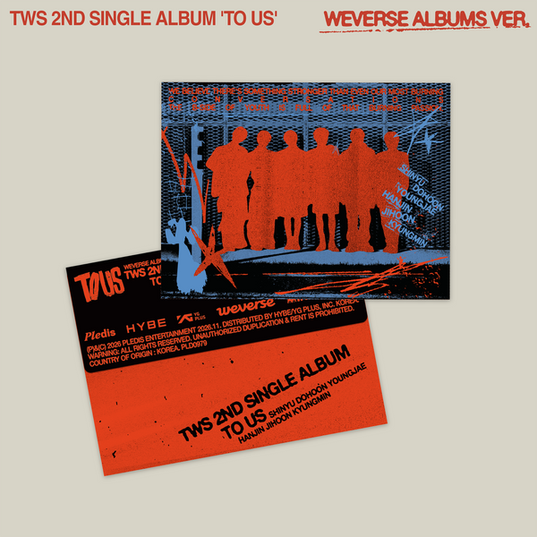 TWS 2ND SINGLE ALBUM ‘TO US’ (WEVERSE ALBUMS VER.)