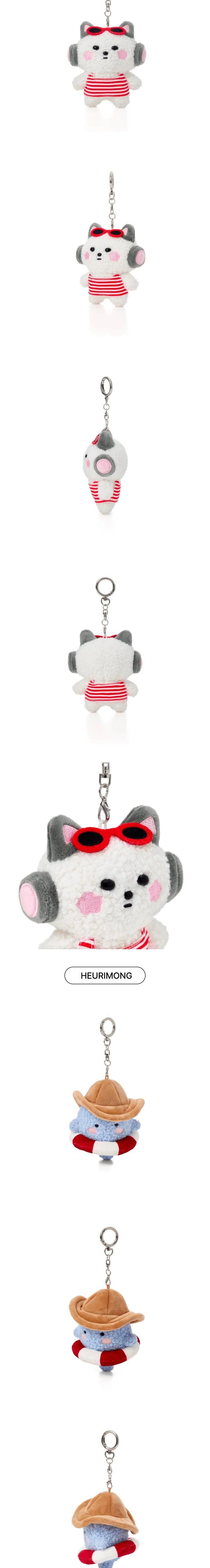 LE SSERAFIM  FIM'S CLUB X EARP EARP : PLUSH KEYRING (STANDING VER.)