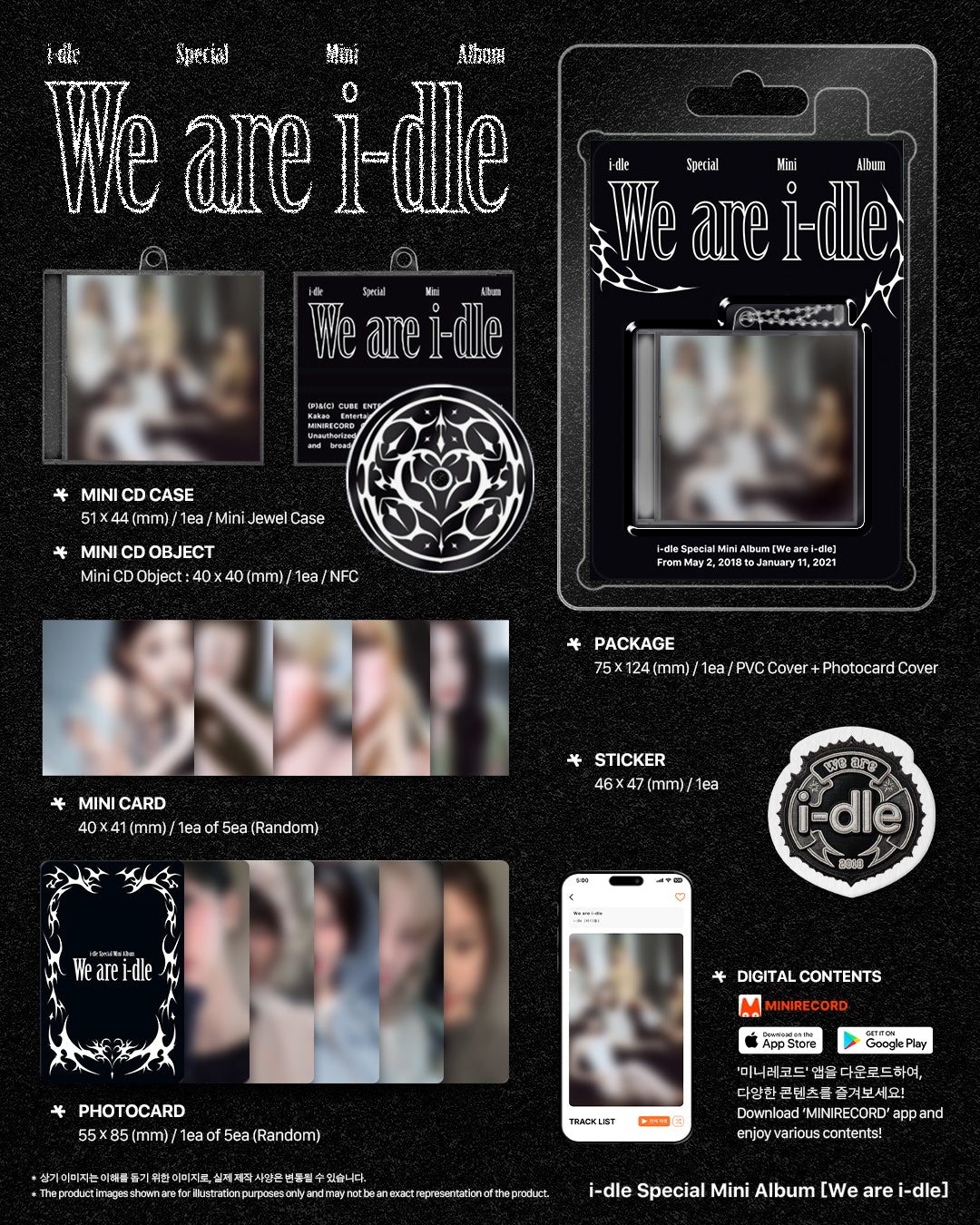 I-DLE SPECIAL MINI ALBUM [WE ARE I-DLE] (PLATFORM VER.)