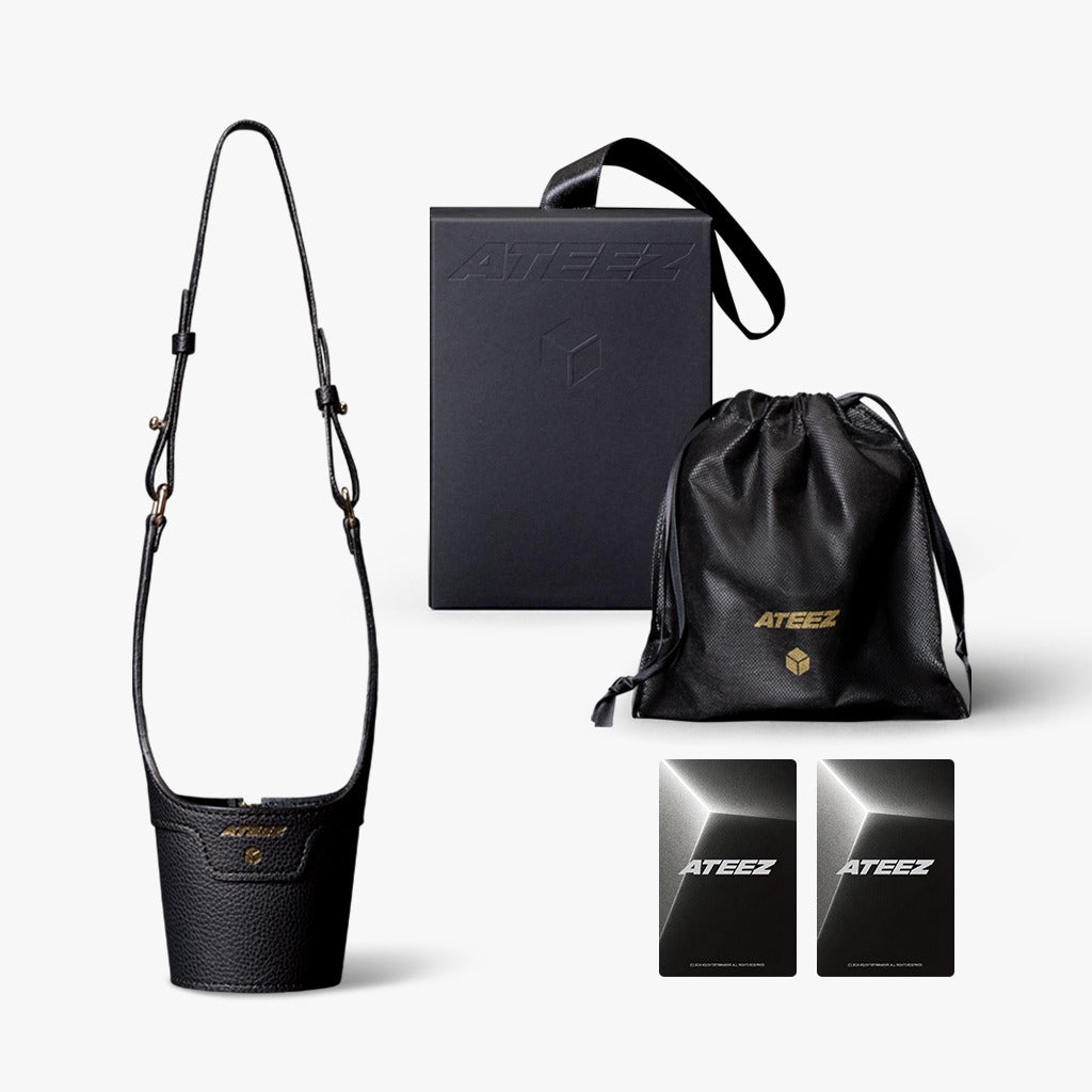 ATEEZ X FANPLDAY NEW MERCH METAL PIN SET - YOYAGE EDITION CUP SLEEVE