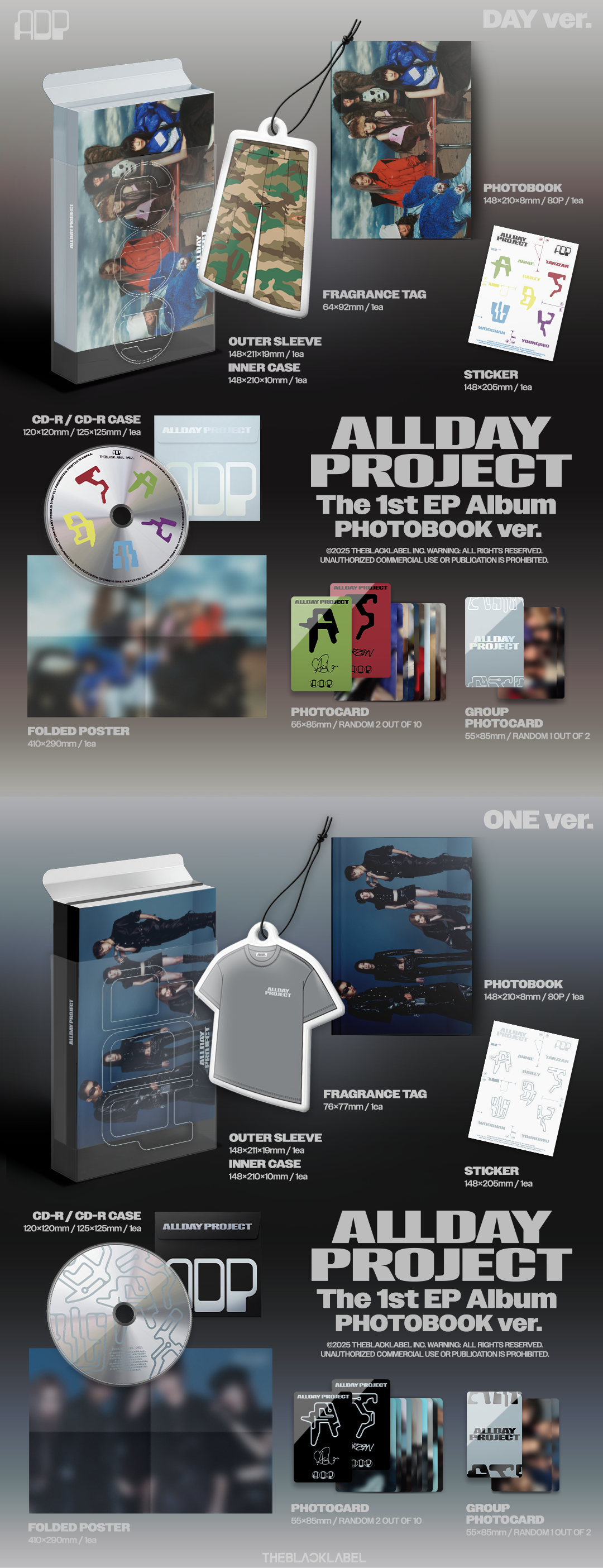 ALLDAY PROJECT 1ST EP ALBUM 'ALLDAY PROJECT' (PHOTOBOOK VER.)