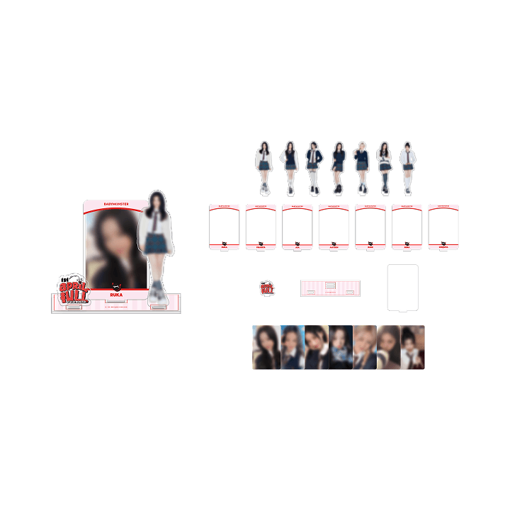 BABYMONSTER ACRYLIC STAND + SELFIE PHOTOCARD SET [1STANNIVERSARY]