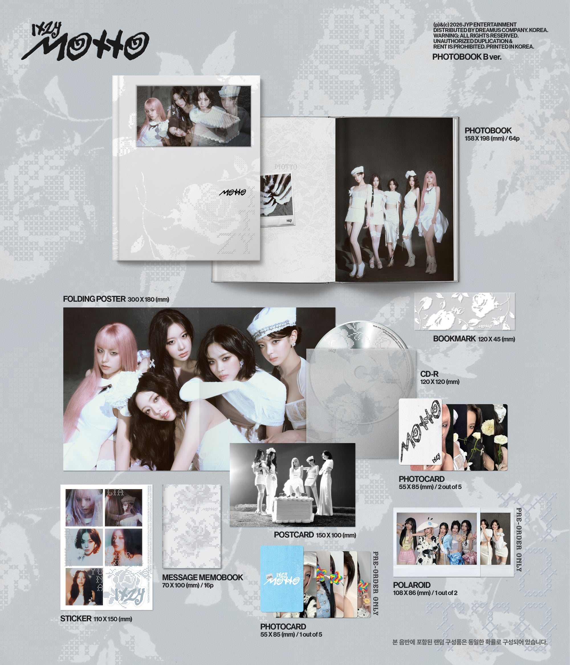 ITZY 12TH MINI ALBUM [MOTTO] (PHOTOBOOK VER.)