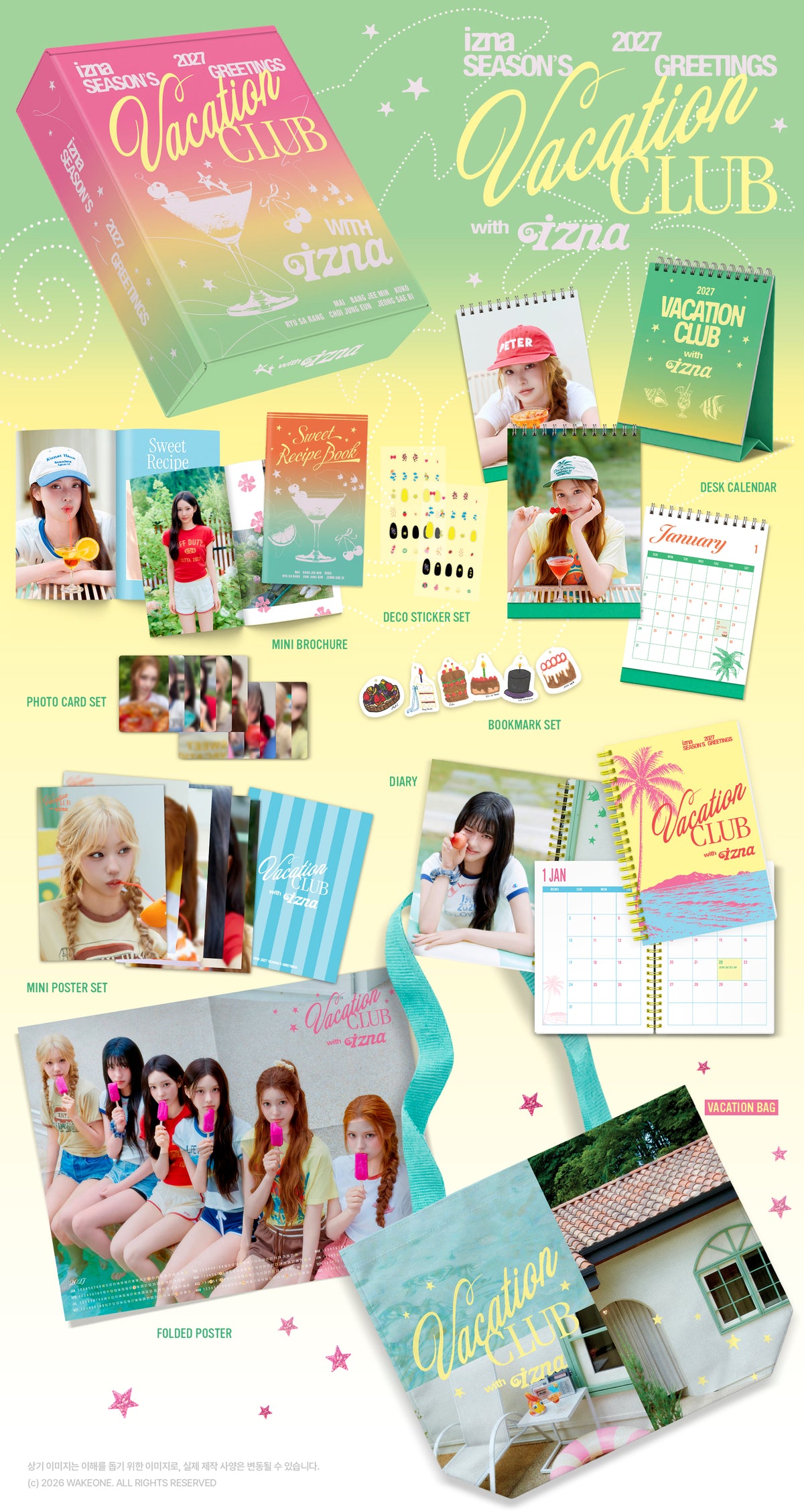 IZNA 2027 SEASON'S GREETINGS [VACATION CLUB with izna]