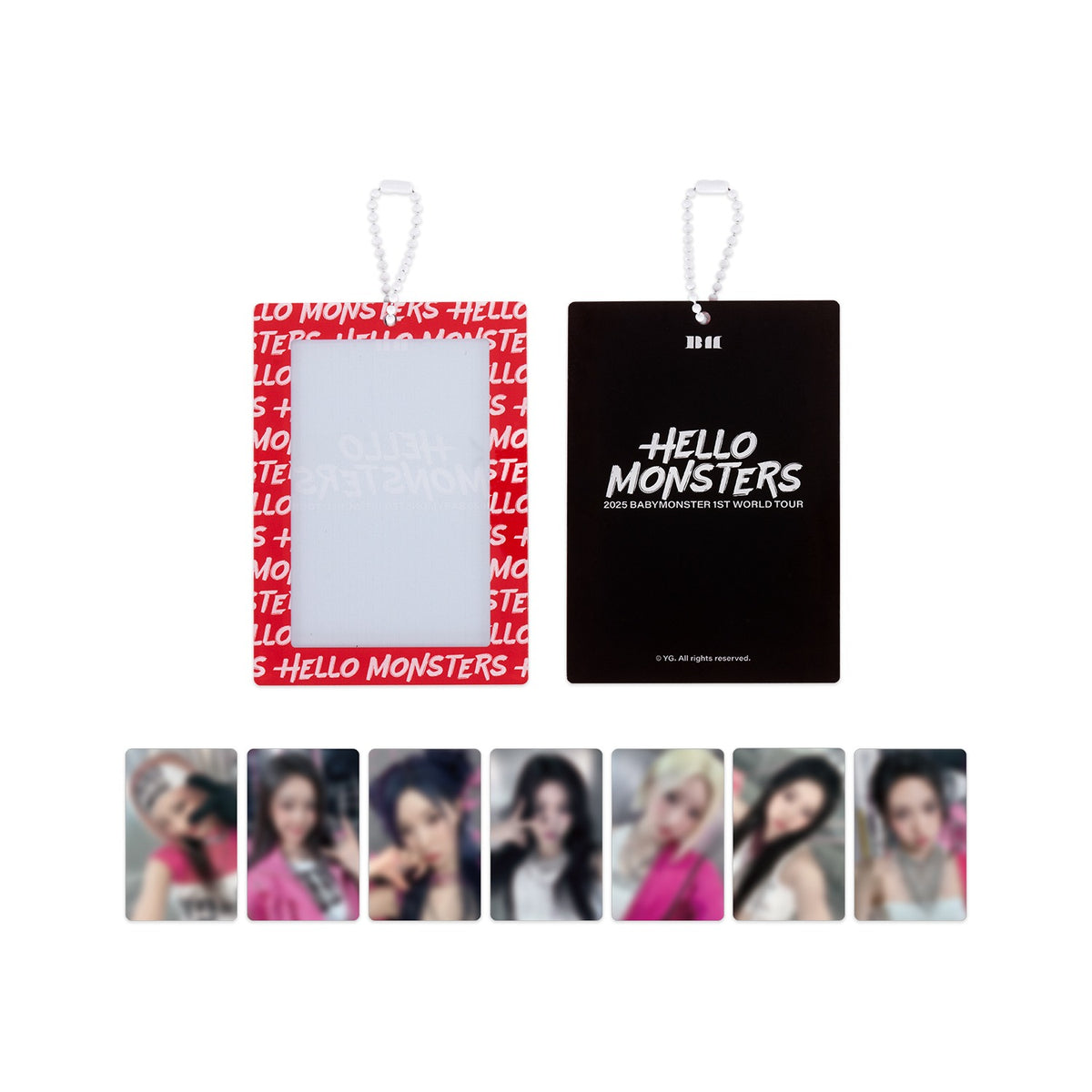 BABYMONSTER ACRYLIC PHOTOCARD HOLDER [HELLOMONSTERS]