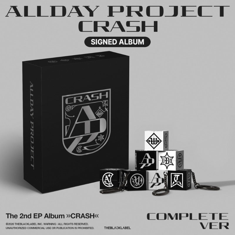 [SIGNED ALBUM] ALLDAY PROJECT THE 2ND EP ALBUM 'CRASH' COMPLETE VER.