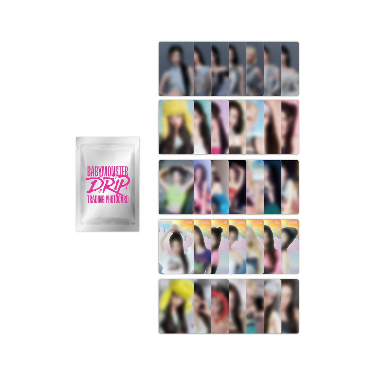 BABYMONSTER TRADING PHOTOCARD BULK PACK [DRIP]