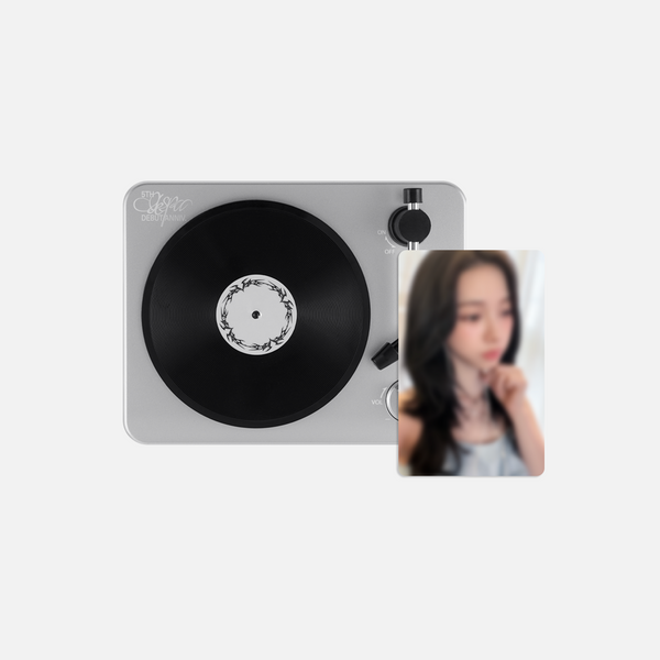 AESPA TURNTABLE BLUETOOTH SPEAKER SET [5TH ANNIVERSARY MD]