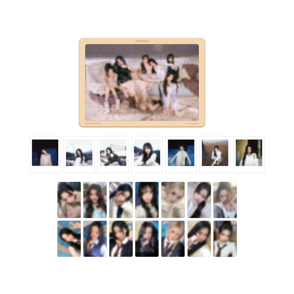 BABYMONSTER M/V BEHIND PHOTO PUZZLE [HELLOMONSTERS]