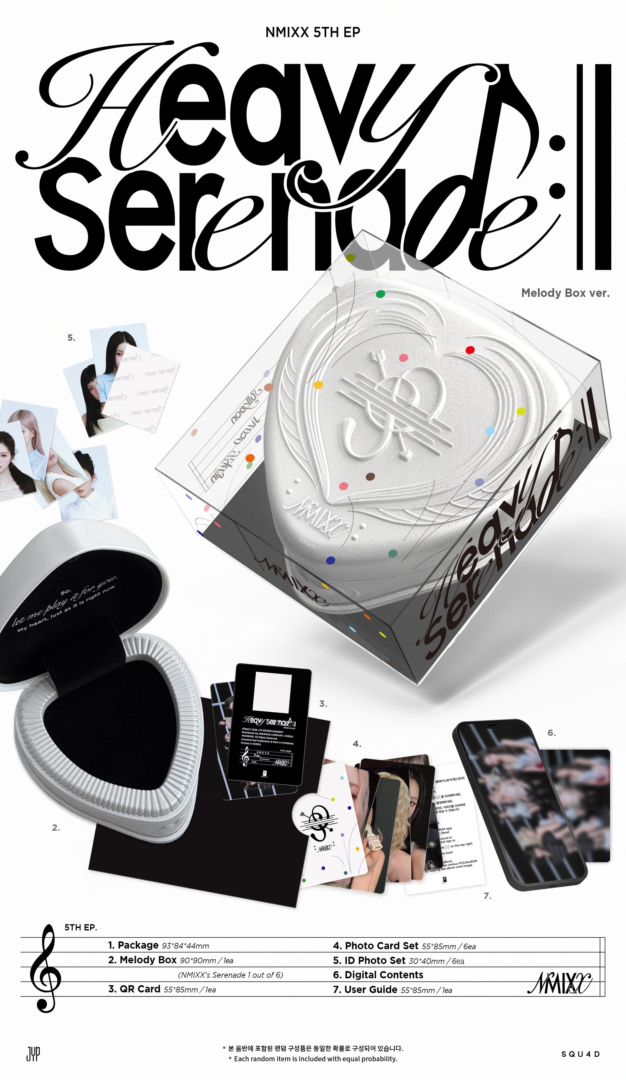 NMIXX 5TH EP ALBUM [HEAVY SERENADE] (MELODY BOX VER.)