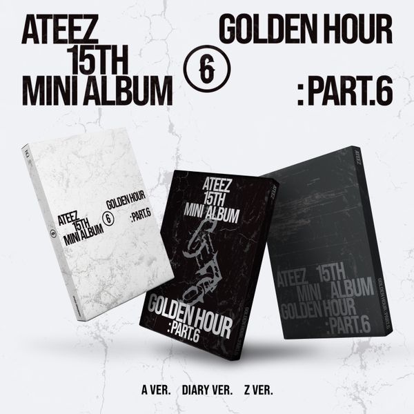 ATEEZ 15TH MINI ALBUM [GOLDEN HOUR : PART.6] (PHOTOBOOK VER.)
