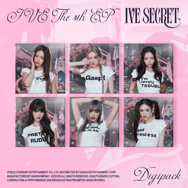 IVE 4TH MINI ALBUM [IVE SECRET] (DIGIPACK VER.)