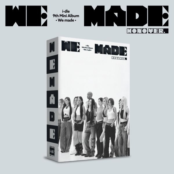 I-DLE 9TH MINI ALBUM [WE MADE] (MONO VER.)
