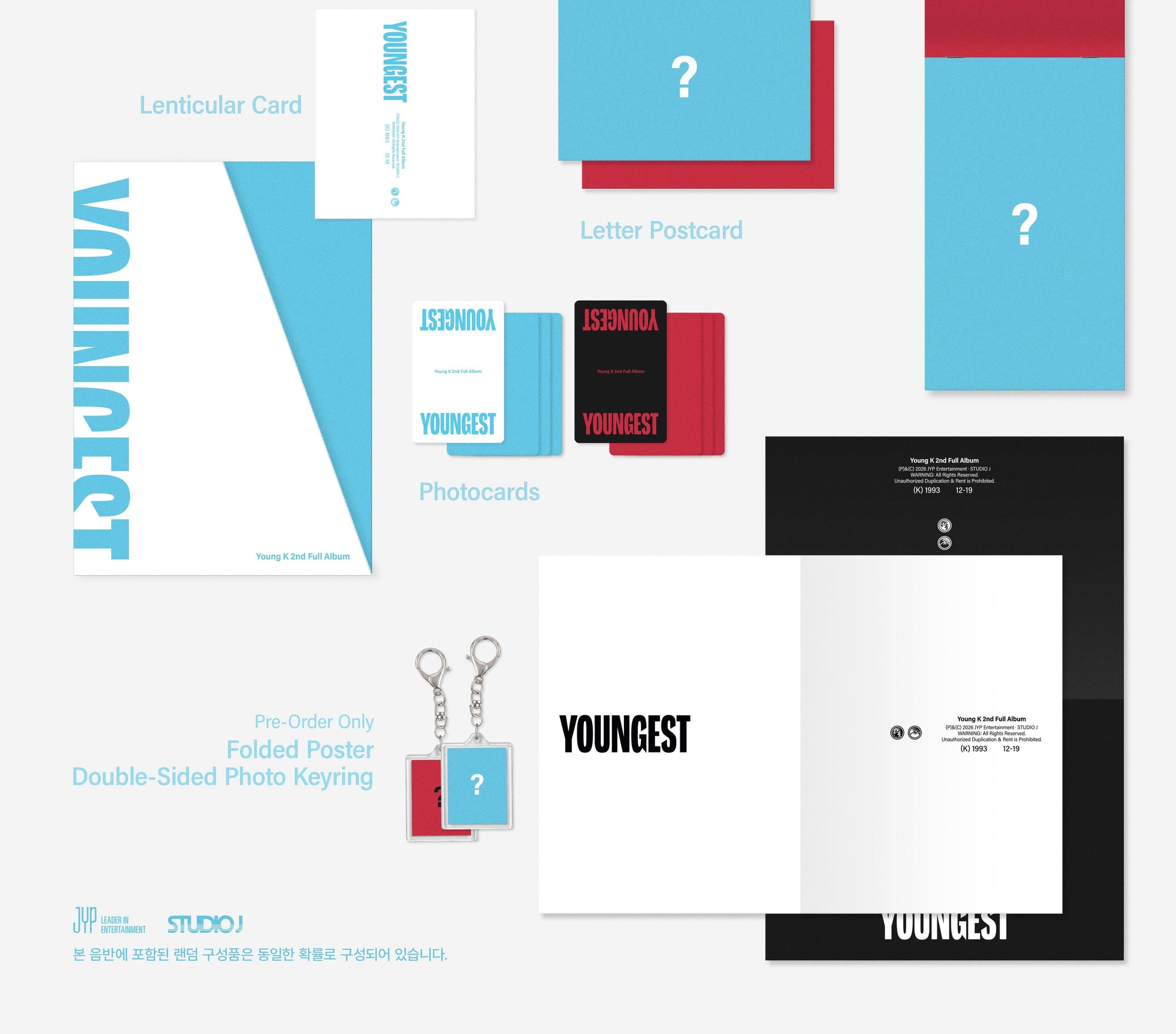 DAY6 YOUNG K 2ND FULL ALBUM [YOUNGEST] (PHOTOBOOK VER.)