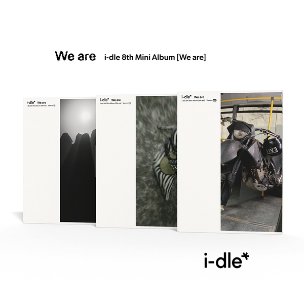 I-DLE 8TH MINI ALBUM [WE ARE] (PHOTOBOOK VER.)
