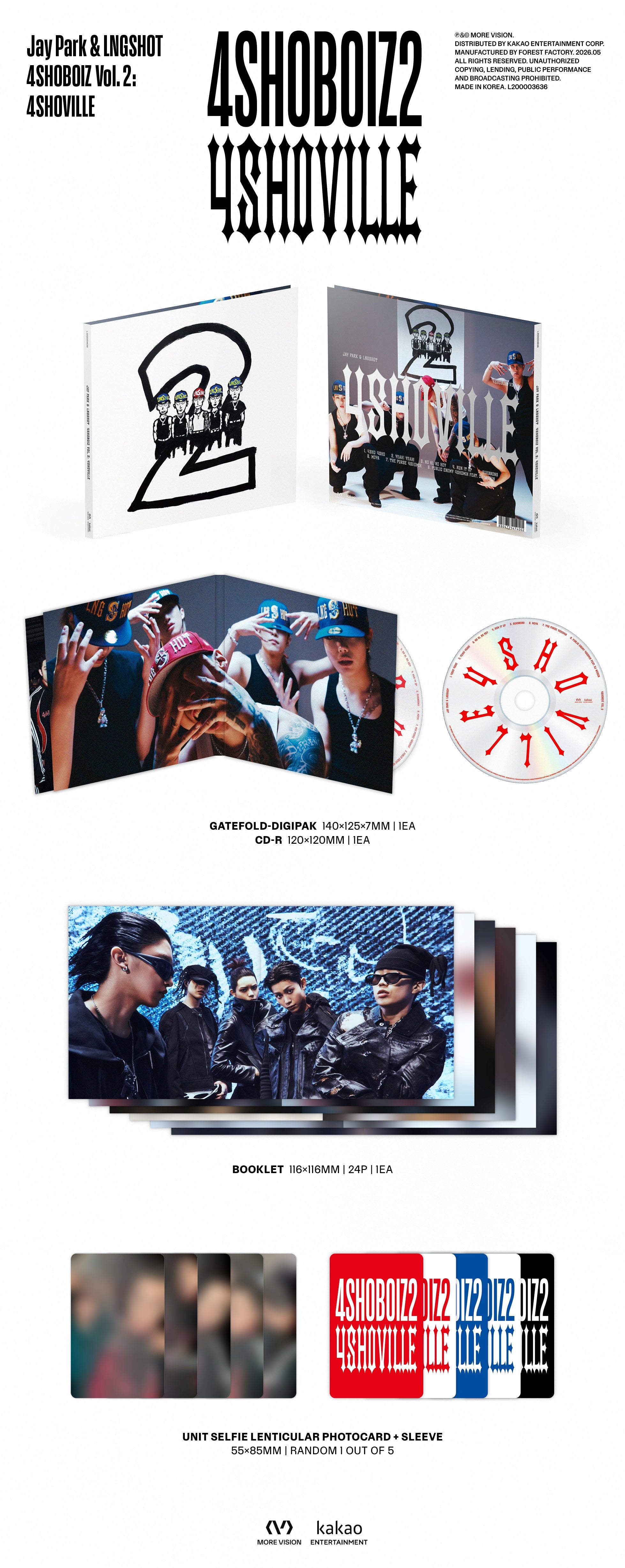 JAY PARK X LNGSHOT MIXTAPE [4SHOBOIZ VOL. 2: 4SHOVILLE]