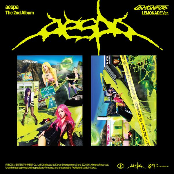 AESPA 2ND ALBUM [LEMONADE] (LEMONADE VER.)