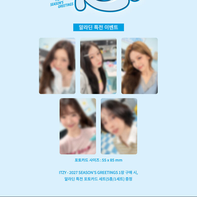 ITZY 2027 SEASON'S GREETINGS [BUBBLE RUSH]