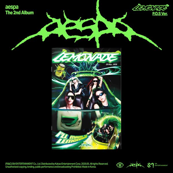 AESPA 2ND ALBUM [LEMONADE] (P.O.S VER.)