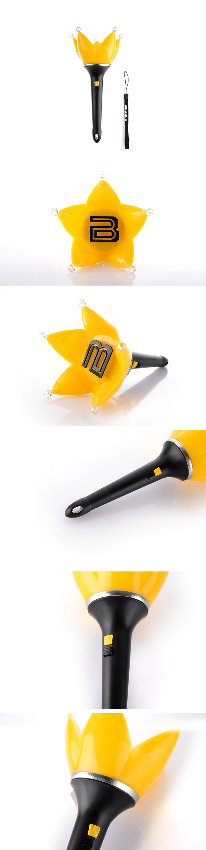 BIGBANG OFFICIAL LIGHT STICK V.4 (BLACK)