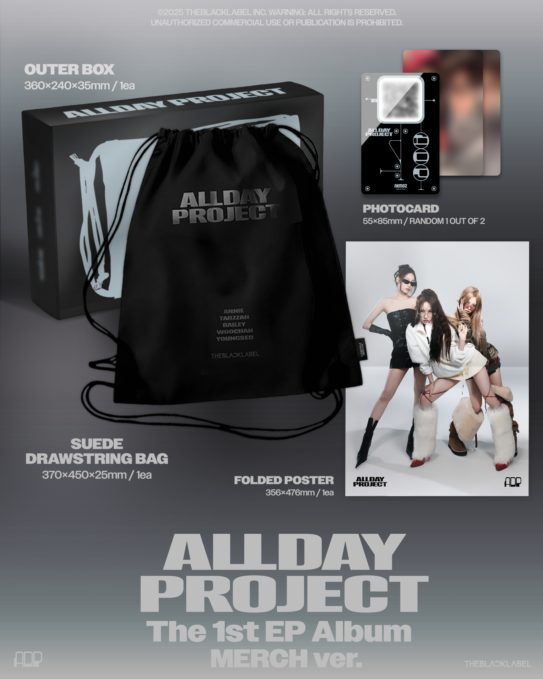 ALLDAY PROJECT 1ST EP ALBUM 'ALLDAY PROJECT' (MERCH VER.)