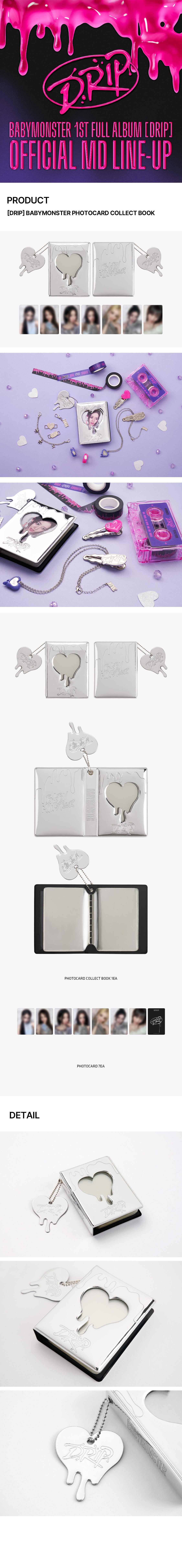 BABYMONSTER PHOTOCARD COLLECT BOOK [DRIP]