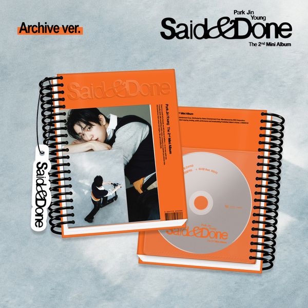 朴珍榮 PARK JINYOUNG 2ND MINI ALBUM [SAID & DONE] (ARCHIVE VER.)