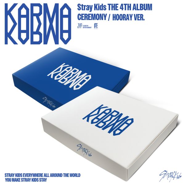 STRAY KIDS THE 4TH ALBUM [KARMA] (CEREMONY / HOORAY VER.)