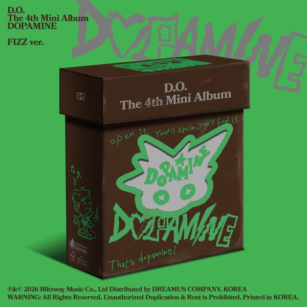 EXO D.O. 4TH MINI ALBUM [DOPAMINE] (FIZZ / POP VER.)