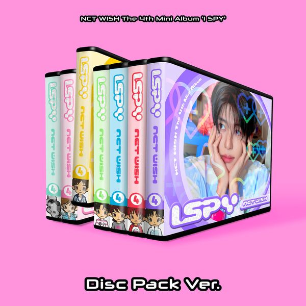 NCT WISH 4TH MINI ALBUM [I SPY] (DISC PACK VER.)