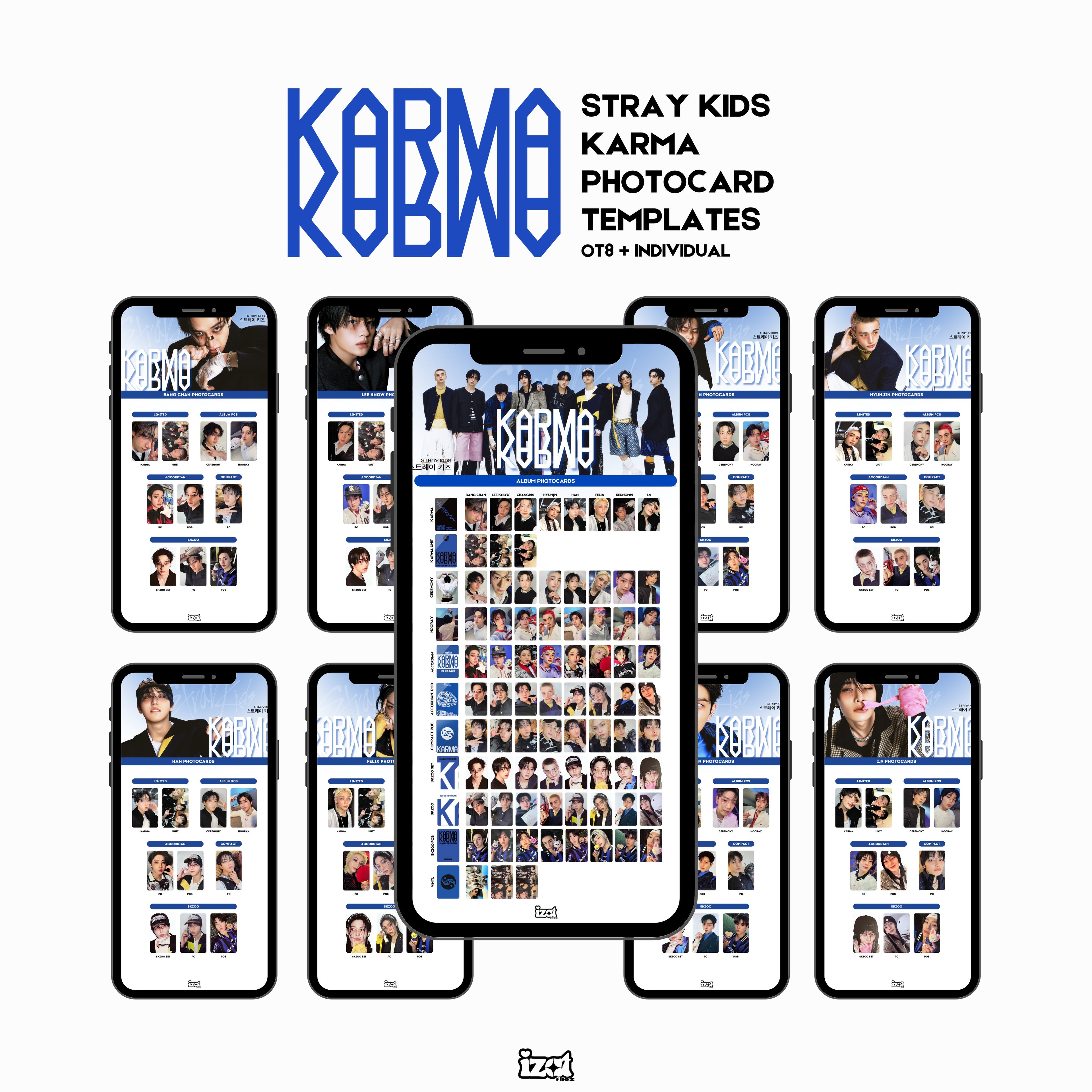 STRAY KIDS KARMA 小卡 特典卡