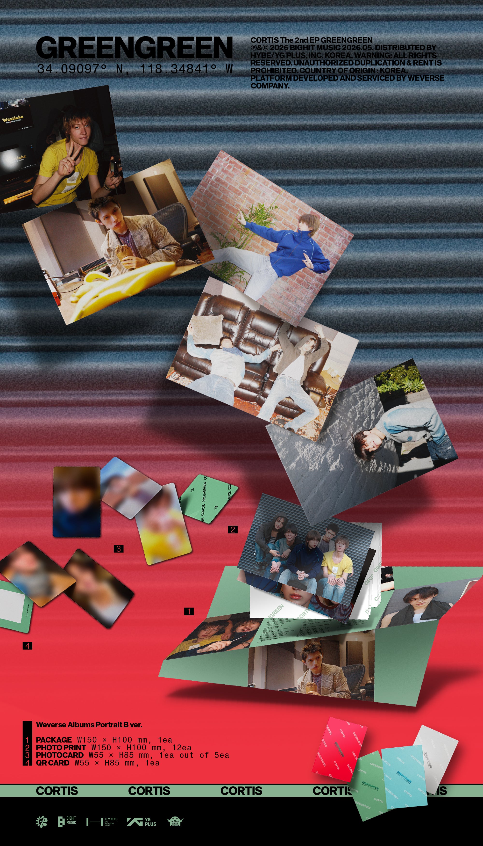 CORTIS 2ND EP [GREENGREEN] (WEVERSE ALBUMS VER.)