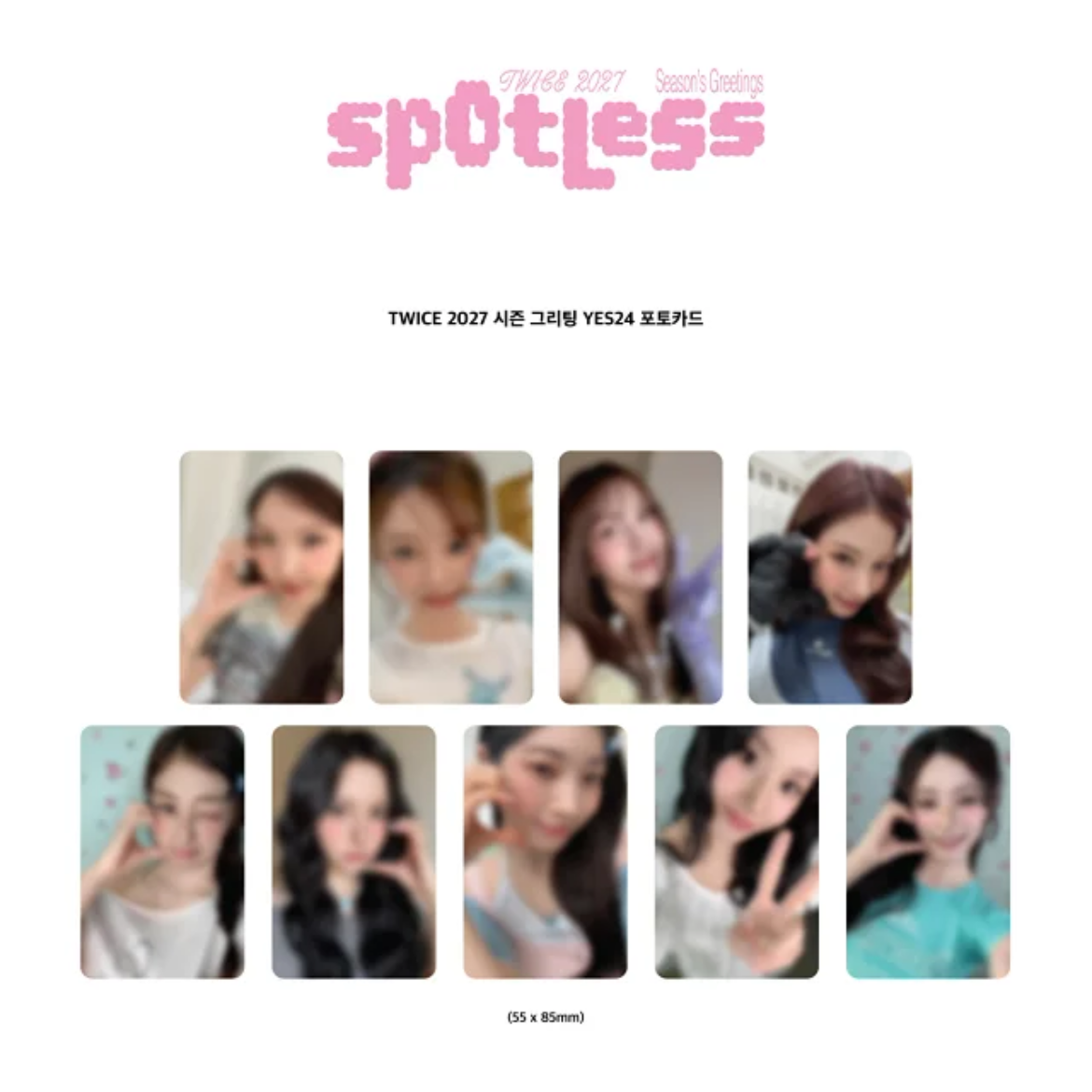 TWICE 2027 SEASON'S GREETINGS [SPOTLESS]