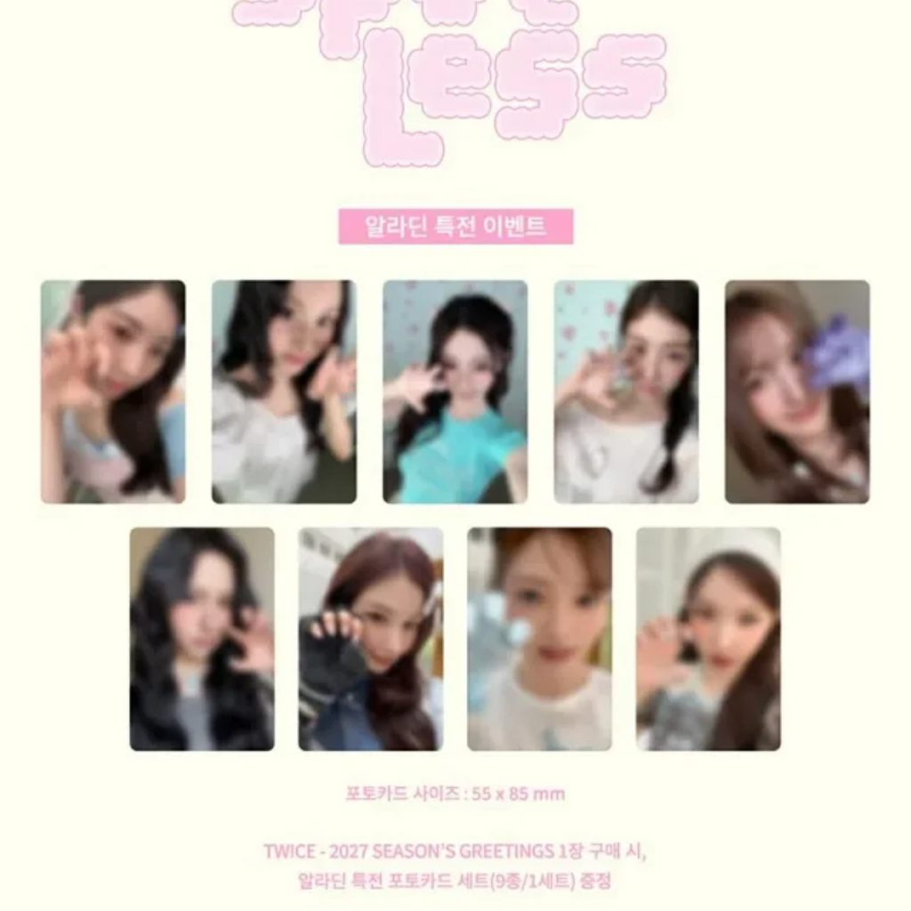 TWICE 2027 SEASON'S GREETINGS [SPOTLESS]