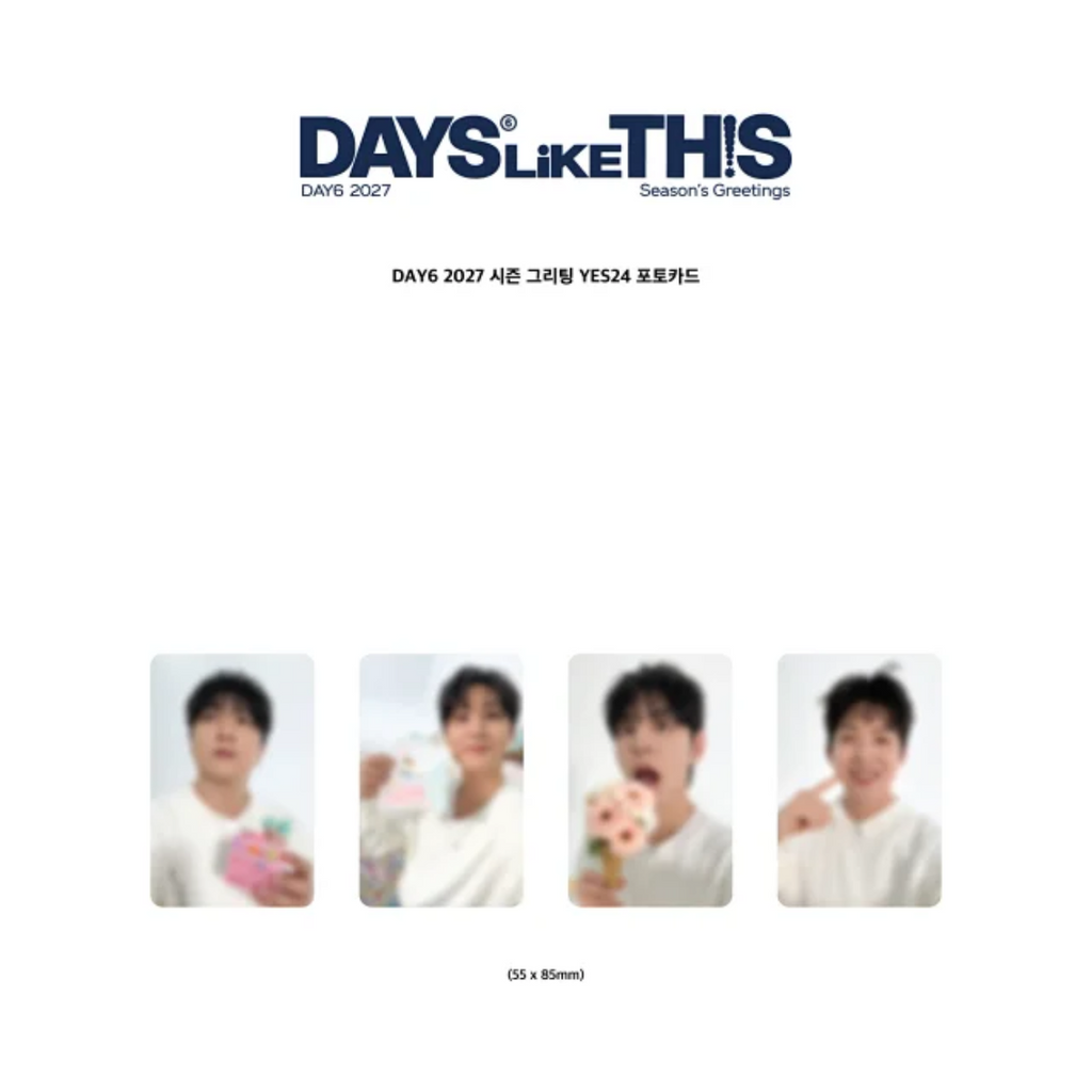 DAY6 2027 SEASON'S GREETINGS [DAYS LIKE THIS]